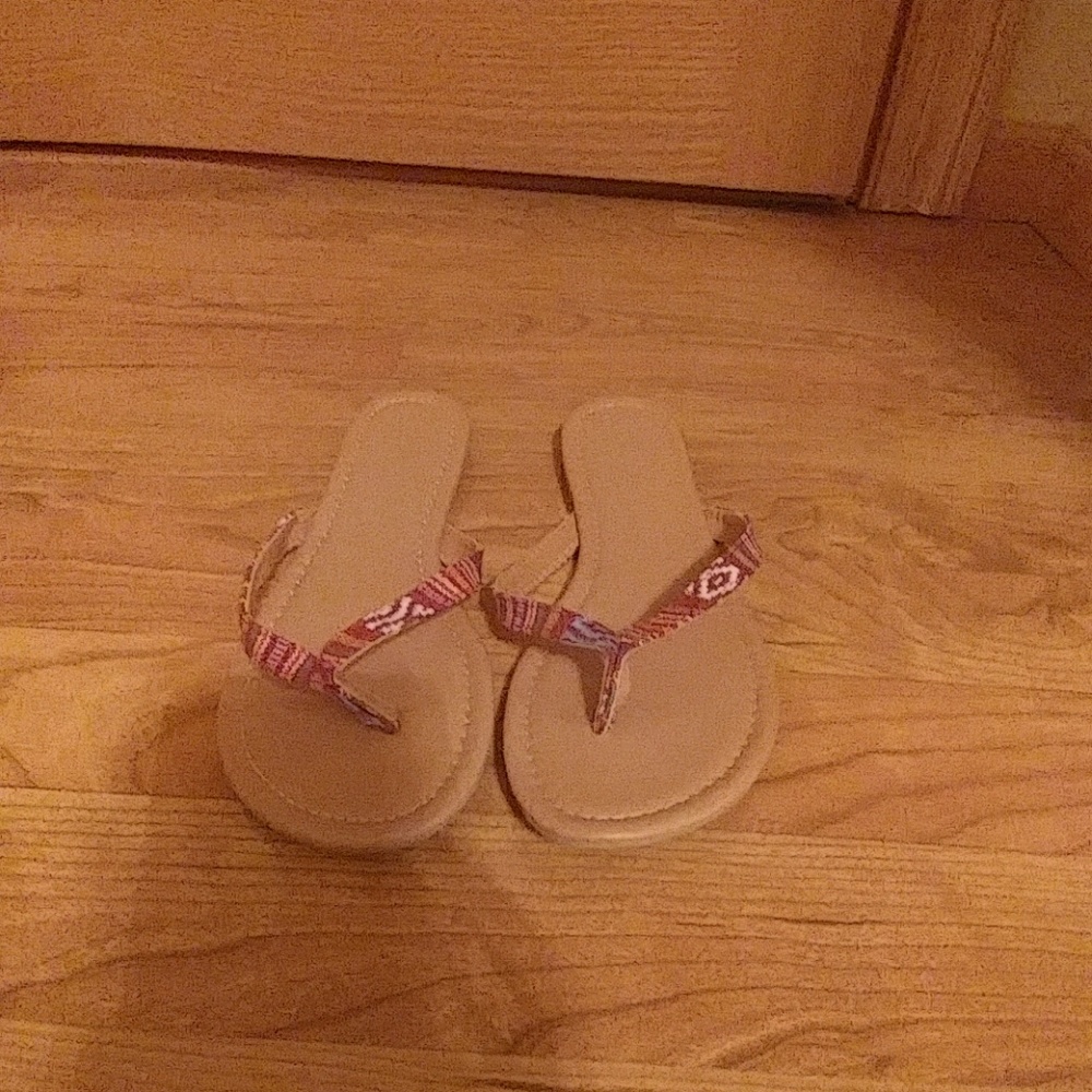 Tribal print sandals